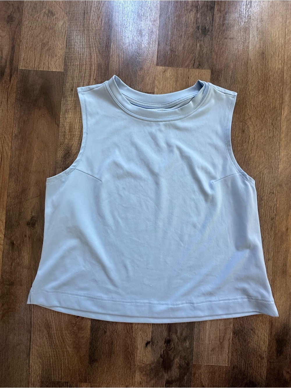Jockey Soft Light Blue Crewneck Tank